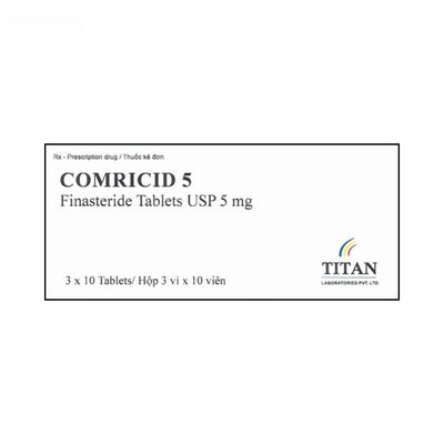 Viên uống Comricid 5mg - Điều trị tăng sinh tuyến tiền liệt lành tính cho nam giới - giao nhanh