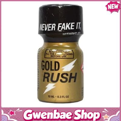 Chai Hít Tăng Khoái Cảm Kích Thích Bao Phê Popper Gold Rush AMYL 10ml - Gwenshop Chính Hãng