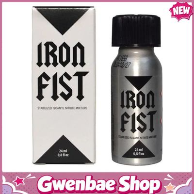 Chai Hít Tăng Khoái Cảm Kích Thích Bao Phê Popper Iron Fist AMYL 24ml - Gwenshop Chính Hãng