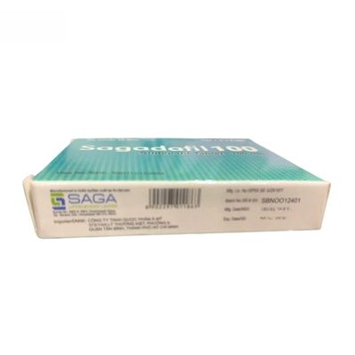 Viên uống Sagadafil 100mg - điều trị rối loạn cương dương cho nam giới trưởng thành - hàng chuẩn