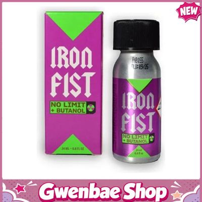 Chai Hít Tăng Khoái Cảm Kích Thích Bao Phê Popper Iron Fist No LIMIT Pentyl with BUTANOL 24ml - Gwenshop Chính Hãng