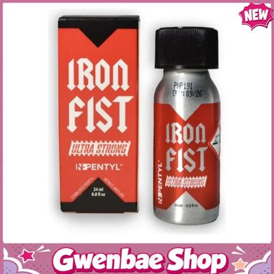 Chai Hít Tăng Khoái Cảm Kích Thích Bao Phê Popper Iron Fist ULTRA strong Pentyl 24ml - Gwenshop Chính Hãng