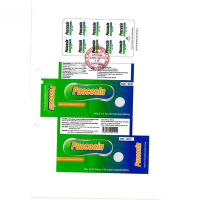 Viên uống Puscocin 10mg - Giảm co thắt đường tiêu hóa và tiết niệu cho người trưởng thành - mẫu mới