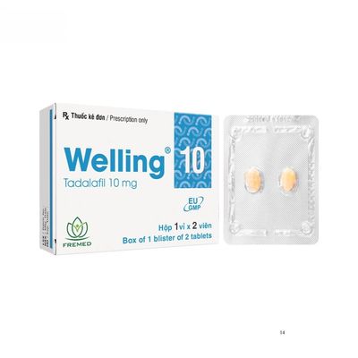 Viên uống Welling 10 - điều trị rối loạn cương dương cho nam giới trưởng thành - giao nhanh