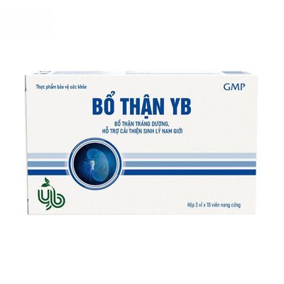 Viên uống Bổ Thận YB - Tăng cường sinh lý và cải thiện chức năng thận cho nam giới trưởng thành - mẫu mới