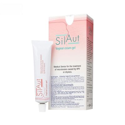 Kem bôi SILAUT 10g - Điều trị vi tổn thương âm đạo/âm hộ do HPV, hỗ trợ viêm nhiễm phụ khoa. - bản tiêu chuẩn