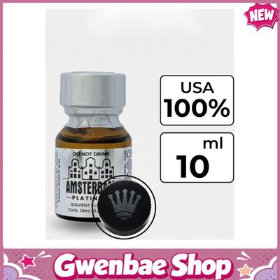 Chai Hít Tăng Khoái Cảm Kích Thích Bao Phê Popper Amsterdam Platinum 10ml - Gwenshop Chính Hãng