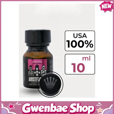 Chai Hít Tăng Khoái Cảm Kích Thích Bao Phê Popper Amsterdam 10ml - Gwenshop Chính Hãng