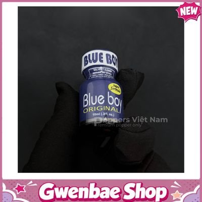 Chai Hít Cực Mạnh Lên Đỉnh Nhanh Popper Blue Boy 10ml - Gwenshop Chính Hãng