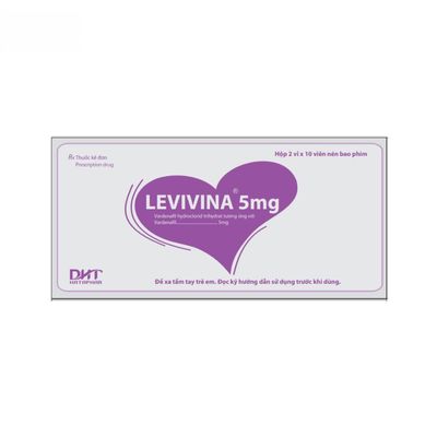 Viên uống Levivina 5mg - Điều trị rối loạn sinh lý nam hiệu quả cho nam giới - giao nhanh