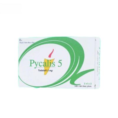 Viên uống Pycalis 5 mg - Điều trị rối loạn sinh lý nam hiệu quả cho nam giới trưởng thành - giao nhanh