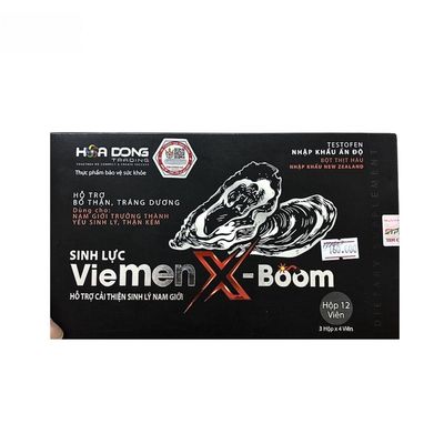 Viên uống Sinh Lực VieMen X-Boom - Tăng cường sinh lý và tráng dương cho nam giới trưởng thành - giao nhanh
