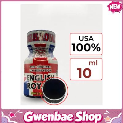 Chai Hít Tăng Khoái Cảm Kích Thích Bao Phê Popper English Royal 10ml - Gwenshop Chính Hãng