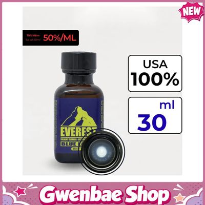 Chai Hít Tăng Khoái Cảm Kích Thích Bao Phê Popper Everest Blue 30ml - Gwenshop Chính Hãng