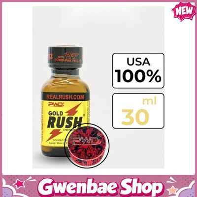 Chai Hít Tăng Khoái Cảm Kích Thích Bao Phê Popper Gold Rush 30ml - Gwenshop Chính Hãng