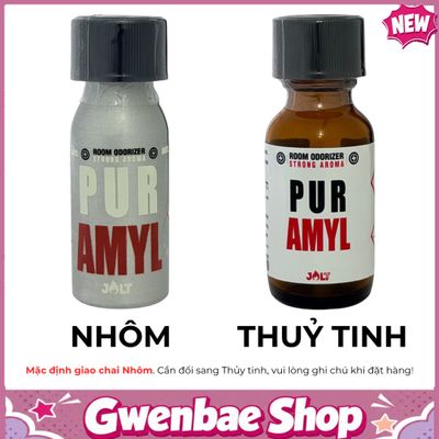 Chai Hít Thư Giãn Bay Phê Cho Cặp Đôi Popper Jolt Pure Amyl 10ml - Gwenshop Chính Hãng