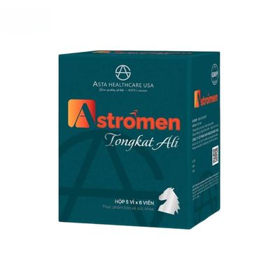 Viên uống Astromen 60 viên - Tăng cường sinh lực, giảm đau lưng và mỏi gối cho nam giới trưởng thành - hàng chuẩn
