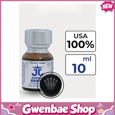 Chai Hít Cực Mạnh Lên Đỉnh Nhanh Popper Jungle Platinum 10ml Hàng Chuẩn - Gwenshop Chính Hãng