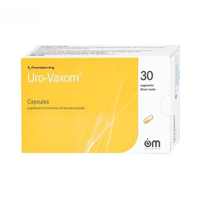 Viên uống Uro-Vaxom 6mg - tăng cường miễn dịch, phòng tái phát nhiễm khuẩn đường tiết niệu dưới cho người lớn