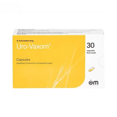 Viên uống Uro-Vaxom 6mg - tăng cường miễn dịch, phòng tái phát nhiễm khuẩn đường tiết niệu dưới cho người lớn - bản tiêu chuẩn