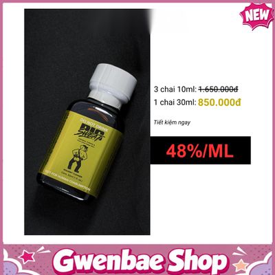 Chai Hít Cực Mạnh Lên Đỉnh Nhanh Popper Pig Sweat 30ml - Gwenshop Chính Hãng