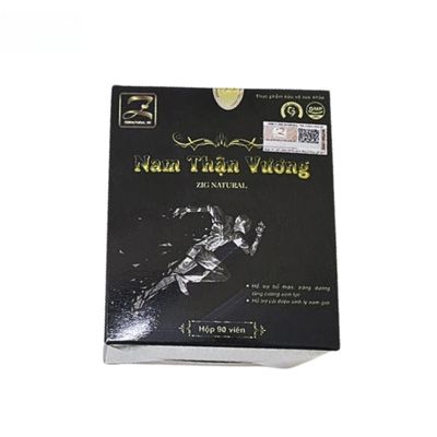 Viên uống Nam Thận Vương Zig Natural - Bổ thận, tráng dương, nâng cao sinh lực cho nam giới trưởng thành - mẫu mới