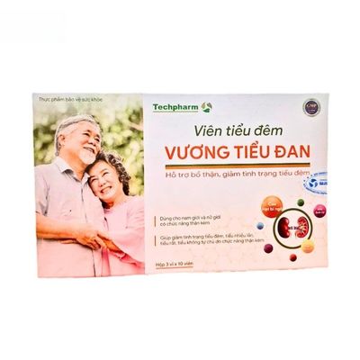 Viên uống Vương Tiểu Đan 105mg - Hỗ trợ bổ thận, hạn chế tiểu đêm và tiểu nhiều lần cho người chức năng thận kém - giao nhanh