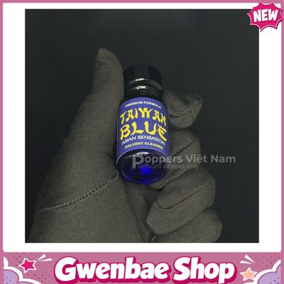 Chai Hít Cực Mạnh Lên Đỉnh Nhanh Popper Taiwan Blue 10ml - Gwenshop Chính Hãng