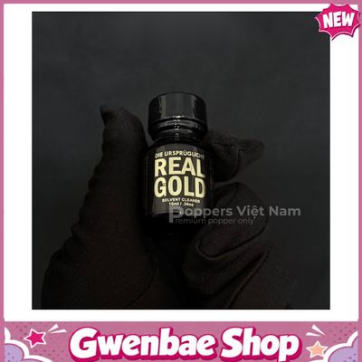 Chai Hít Cực Mạnh Lên Đỉnh Nhanh Popper Real Gold 10ml - Gwenshop Chính Hãng