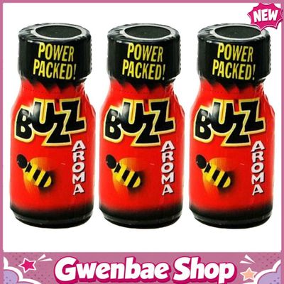 Chai Hít Tăng Khoái Cảm Kích Thích Bao Phê Popper Buzz Aromas - 10ml - 3 Pack - Gwenshop Chính Hãng