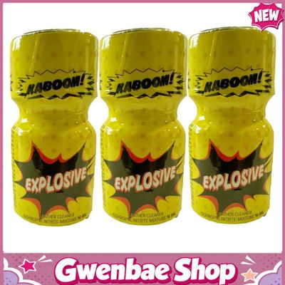 Chai Hít Tăng Khoái Cảm Kích Thích Bao Phê Explosive Leather Cleaner Poppers - 10ml - 3 Pack - Gwenshop Chính Hãng