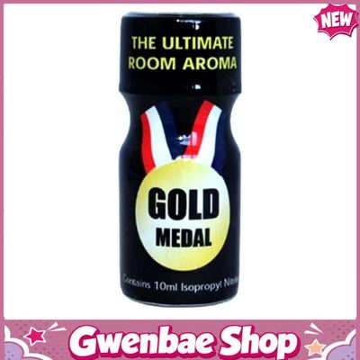 Chai Hít Tăng Khoái Cảm Kích Thích Bao Phê Popper Gold Medal Aroma - 10ml - Gwenshop Chính Hãng
