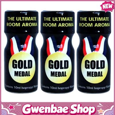 Chai Hít Tăng Khoái Cảm Kích Thích Bao Phê Popper Gold Medal Aroma - 10ml - 3 Pack - Gwenshop Chính Hãng
