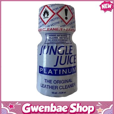 Chai Hít Tăng Khoái Cảm Kích Thích Bao Phê Jungle Juice Platinum Leather Cleaner Poppers - 10ml - Gwenshop Chính Hãng