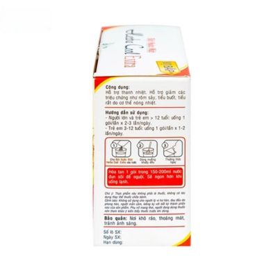 Bột hòa tan Herba Cool Extra vị bắp - thanh nhiệt, giải độc cho trẻ em và người lớn - mẫu mới