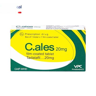 Viên uống C.ales 20mg - điều trị rối loạn sinh lý nam, nhanh về đích cho nam giới - mẫu mới