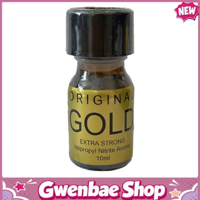Chai Hít Tăng Khoái Cảm Kích Thích Bao Phê Popper Original Gold Aroma - 10ml - Gwenshop Chính Hãng