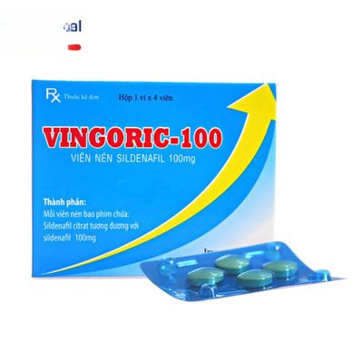 viên uống Vingoric-100 Cian Healthcare 100mg - cải thiện rối loạn sinh lý nam cho nam giới - hàng chuẩn