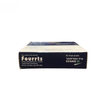 Viên uống Edsave 20mg - Điều trị rối loạn sinh lý nam cho nam giới trưởng thành - mẫu mới