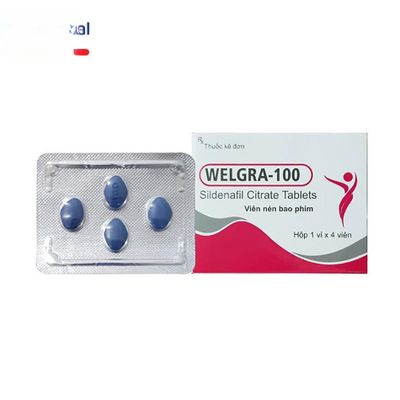 Viên uống Welgra-100 100mg - điều trị rối loạn sinh lý nam hiệu quả cho nam giới - giao nhanh