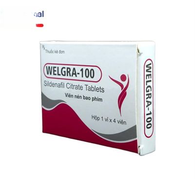 Viên uống Welgra-100 100mg - điều trị rối loạn sinh lý nam hiệu quả cho nam giới - hàng chuẩn