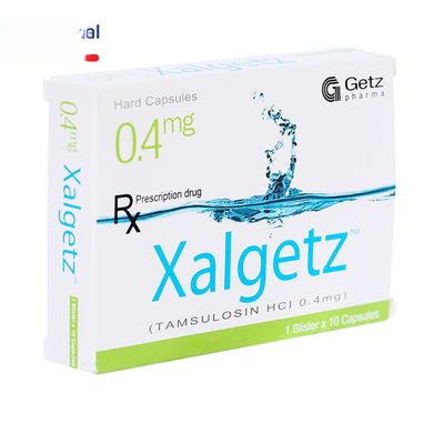 Viên uống Xalgetz 0.4mg - điều trị tăng sản lành tính tuyến tiền liệt cho nam giới - mẫu mới