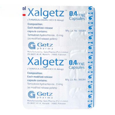 Viên uống Xalgetz 0.4mg - điều trị tăng sản lành tính tuyến tiền liệt cho nam giới - hàng có sẵn