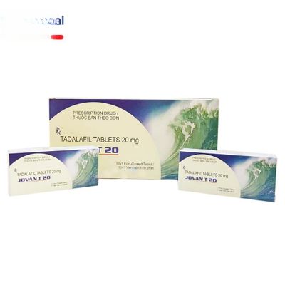 Viên uống Jovan T20 20mg - Điều trị rối loạn sinh lý nam cho nam giới - bản tiêu chuẩn