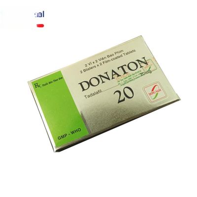 Viên uống Donaton 20mg - Điều trị rối loạn sinh lý nam cho nam giới - giao kín đáo