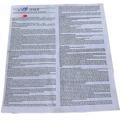 Viên uống Itsup 100 - cải thiện rối loạn sinh lý nam cho nam giới - mẫu mới