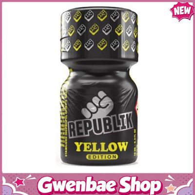 Chai Hít Tăng Khoái Cảm Kích Thích Bao Phê Popper Republik Yellow Edition 10ml - Gwenshop Chính Hãng