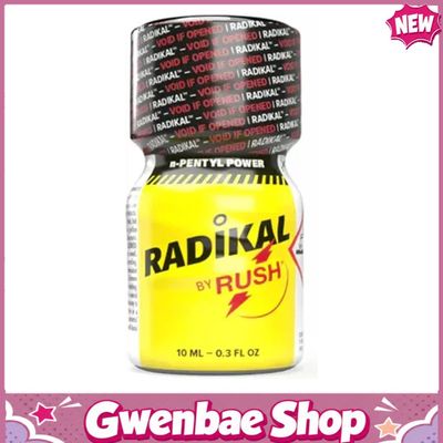 Chai Hít Tăng Khoái Cảm Kích Thích Bao Phê Popper Radikal Rush n-Pentyl Power PWD 10ml - Gwenshop Chính Hãng