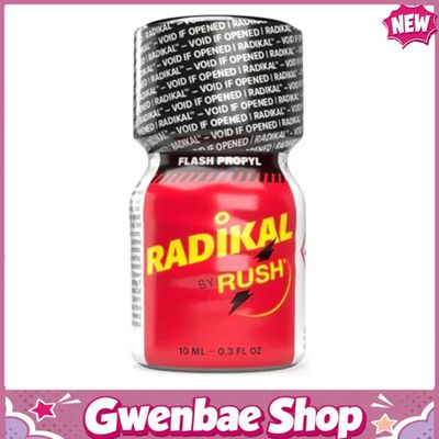Chai Hít Tăng Khoái Cảm Kích Thích Bao Phê Popper Radikal Rush Flash Propyl PWD 10ml - Gwenshop Chính Hãng