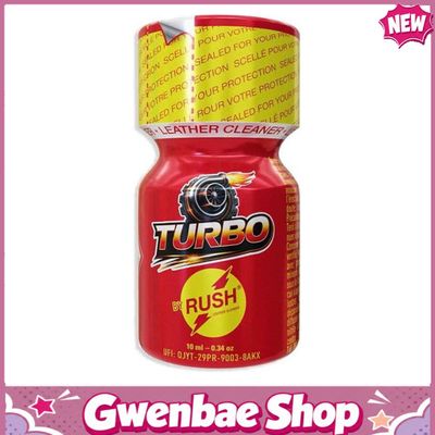 Chai Hít Tăng Khoái Cảm Kích Thích Bao Phê Popper Turbo Rush Amyl 10ml - Gwenshop Chính Hãng